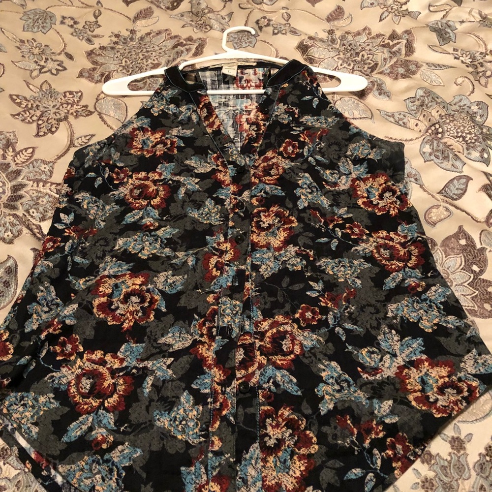 Racer back shirt